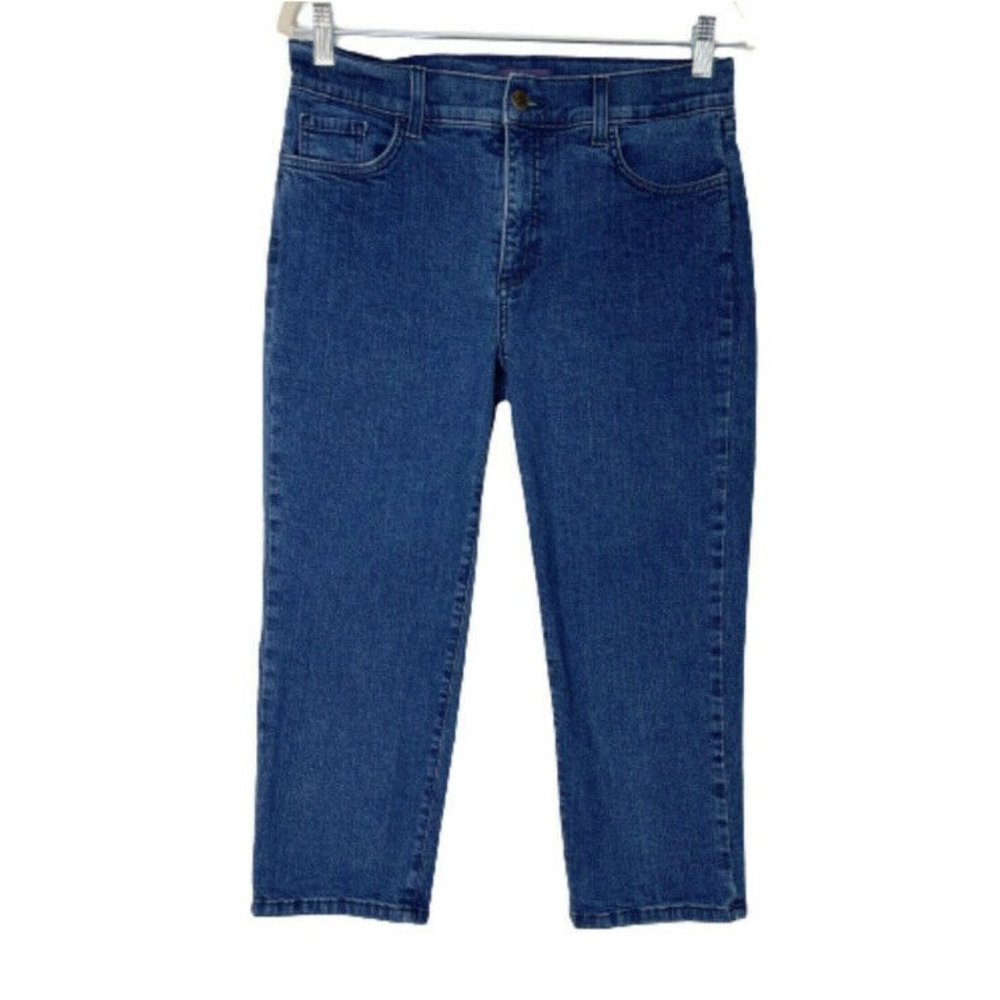 NYDJ Capris Jeans Size 10 - Picture 1 of 7